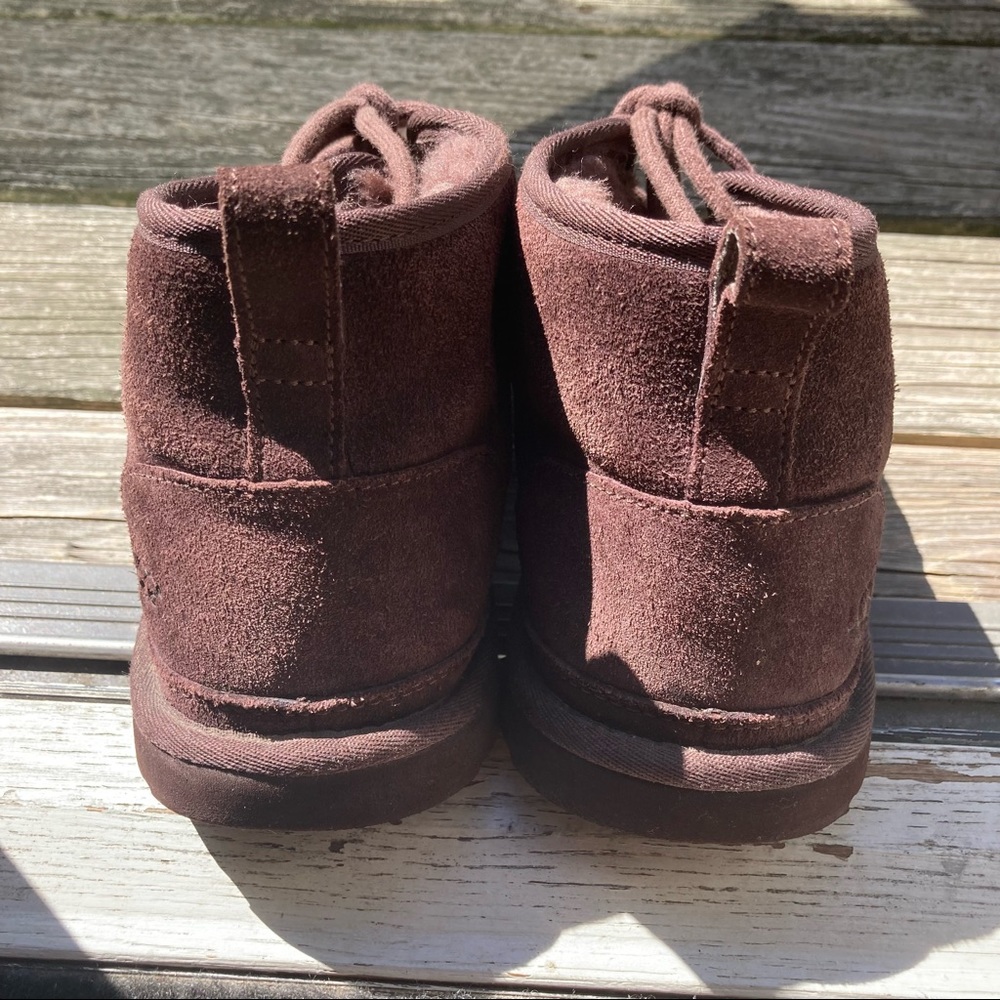 Ugg Chocolate Brown Neumel Boot Mens Size 10 - Picture 7 of 16